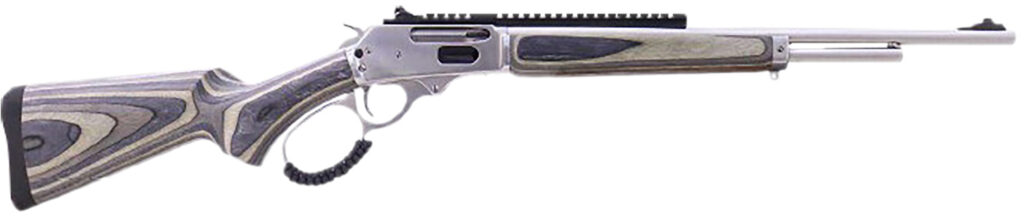 Rossi 950444189LW R95 444 Marlin 5+1 18" Matte Stainless Threaded Barrel, Stainless Polished Stainless Steel Receiver, Fixed Laminate Stock