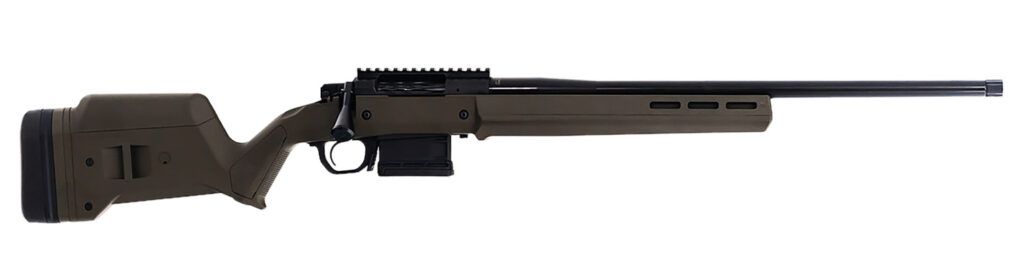 Faxon Firearms FX700SA308S02 FX7  308 Win 5+1 22" Black Nitride OD Green Polymer Stock