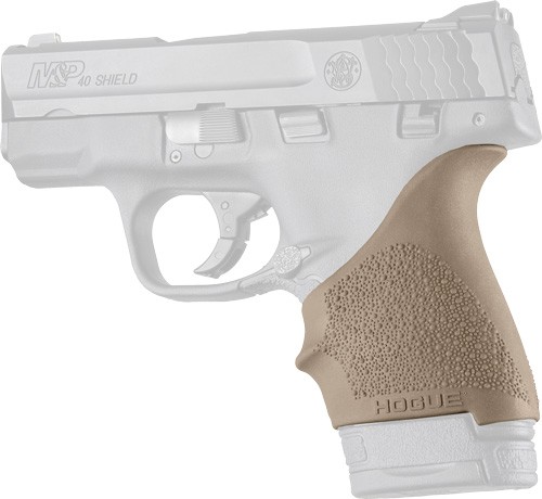 HOGUE HANDALL BEAVER TAIL GRIP - SLEEVE S&W M&P SHIELD LC9 FDE