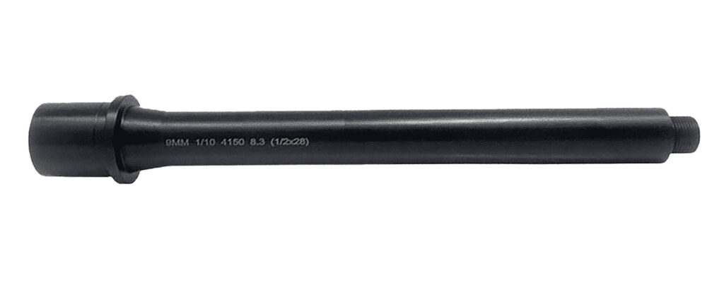 Lead & Steel Llc LS9MM8.3-28 AR9 Barrel 8.30" Nitride 1/2"x28