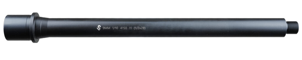Lead & Steel Llc LS9MM11.3-28 AR9  9mmLuger Straight Profile Black Nitride Chrome Moly Vanadium