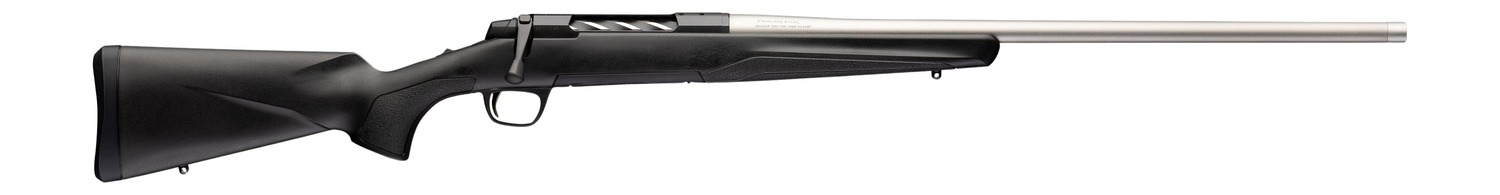 Browning 036115282 X-Bolt 2 Special LR Full Size 6.5 Creedmoor 4+1 22" Matte Stainless Threaded Barrel, Matte Stainless Steel Drilled & Tapped Receiver, Black Adj Comb & LOP Synthetic Stock Right Hand