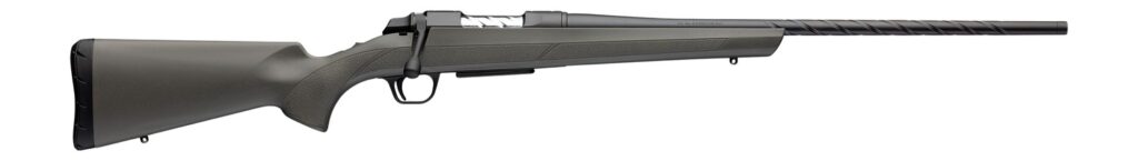 Browning 035851227 AB3 Pro Full Size 7mm Rem Mag 3+1 26" Matte Blued Spiral Fluted Threaded Barrel, Matte Blued Steel Drilled & Tapped Receiver, Gray/Green Fixed Synthetic Stock, Right Hand