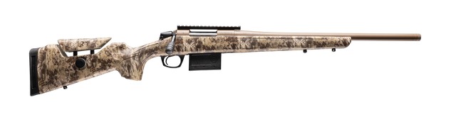 CVA CR4051 Cascade Varmint Hunter 223 Rem 10+1 20" Flat Dark Earth Cerakote Threaded Barrel & Receiver w/Picatinny Rail, Krytek Highlander Adj Comb & LOP Synthetic Stock