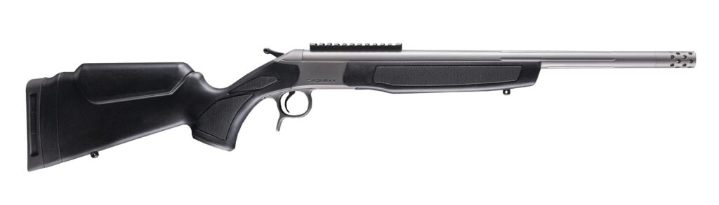 CVA CR4446S Cascade Takedown 300 Blackout 1rd 20" Matte Stainless Steel Threaded Barrel & Receiver w/Picatinny Rail, Black Synthetic Stock