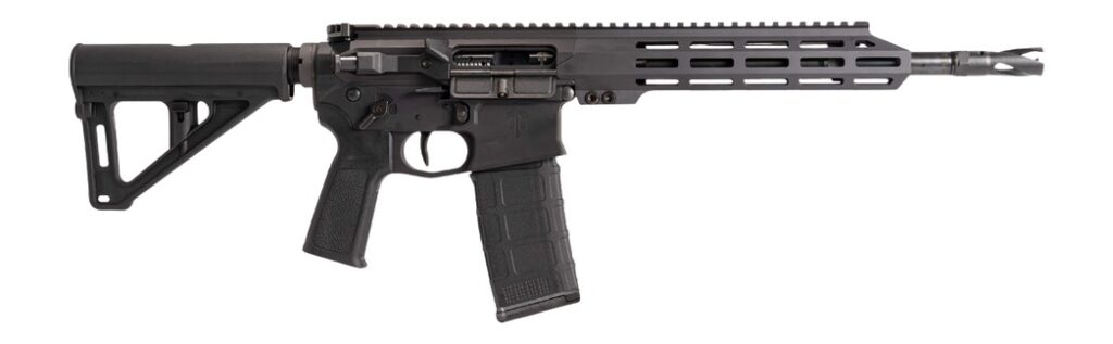 US Palm HG00010001AAN Cat4 Storm 5.56 NATO 30+1 11.50" Black Threaded Barrel, Matte Black Receiver w/Picatinny Rail, M-LOK Handguard, Adjustable Black Polymer Stock, Reduced Angle Grip, Ambidextrous