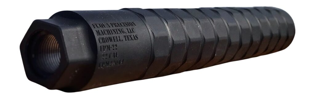 Fuqua Precision Machining FP22ALBLK FPM 22 Cal Black Aluminum