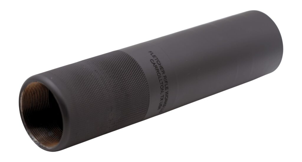 Fletcher Rifle Works PERM30TIBLK Permian 30Cal 1.62" Black Titanium 1.375"x24