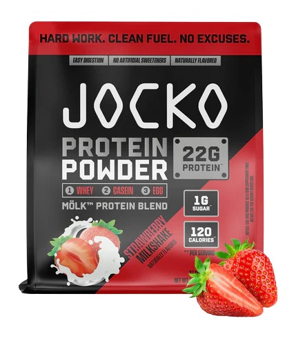JOCKO 29116 STRAWBERRY PROTEIN POWDER BAG