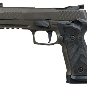 Sig Sauer 226X59LEGIONSAO P226 XFive Legion Full Size 9mm Luger 20+1 4.40" Black Barrel, Legion Gray Cerakote Stainless Steel Integrated Compensator/Optic Ready/Serrated Slide & Alloy Frame w/Accessor