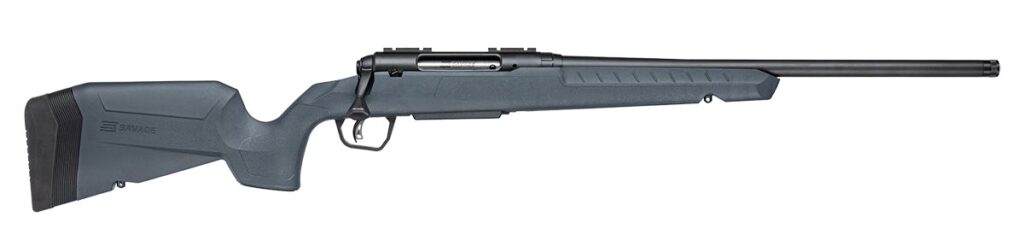Savage Arms 33130 Axis 2 350 Legend 4+1 18" Matte Black Carbon Steel Threaded Barrel, Drilled & Tapped Receiver, Gray Fixed w/Pistol Grip Synthetic Stock, Right Hand
