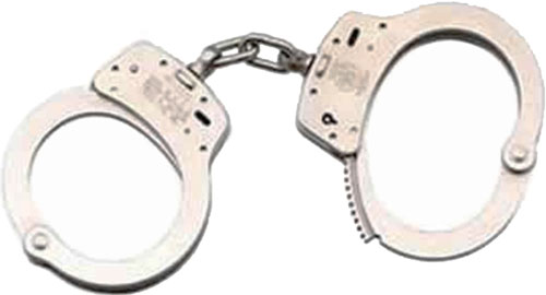 S&W HANDCUFFS MODEL 100 NICKEL