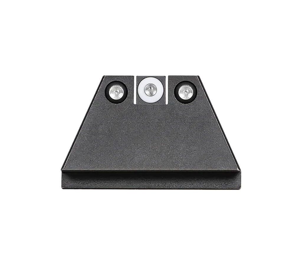 Night Fision GLK004003WGZ Suppressor Height Sights For Glock  Green Tritium White Outline Front Sight-Green Tritium Black Outline Rear Sight Glock 17/17L/19