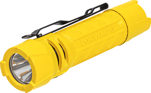 STREAMLIGHT POLY-TAC 1X 500LUM - WHITE LED YELLOW CR123A/AA