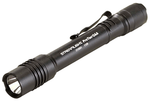 STREAMLIGHT PT 2AA FLASHLIGHT - WHITE LED W/HOLSTER BLACK