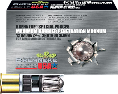 BRENNEKE USA 12GA 2.75" - 1-3/8OZ SLUG 5RD 50BX/CS - Image 2