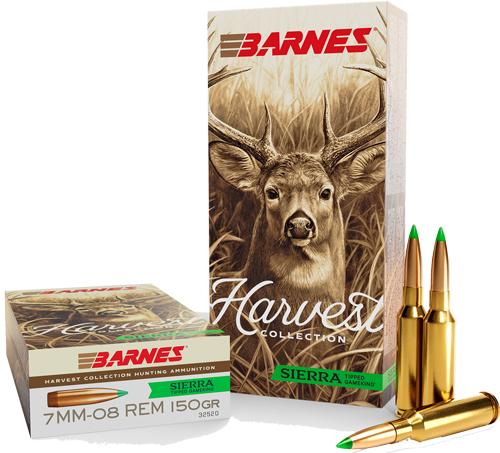 BARNES HARVEST 7MM-08 150GR - TIPPED GAMEKING 20RD 10BX/CS