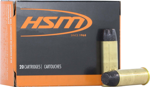 HSM SUBSONIC 500 SW MAG 590GR - HARD CAST LEAD FN 20RD 20BX/CS