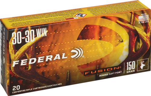 FEDERAL FUSION 30-30 WIN 150GR - FUSION 20RD 10BX/CS
