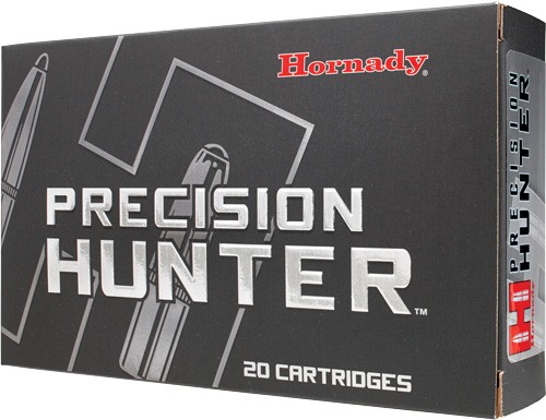 HORNADY PRECISION HUNTER 7MM - REM MAG 162GR ELDX 20RD 10BX/C