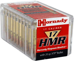 HORNADY 17HMR 20GR XTP 2375FPS - 50RD 40BX/CS