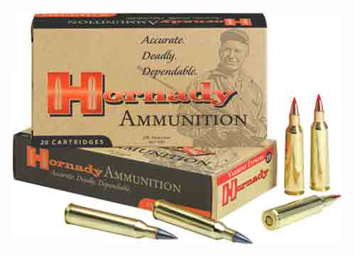 HORNADY VARMINT 223 REM - 55GR V-MAX 20RD 10BX/CS