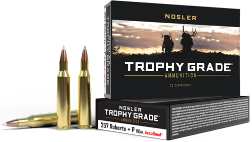 NOSLER TROPHY 257 ROBERTS - 110GR ACCUBOND 20RD 10BX/CS