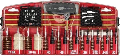 REAL AVID GUN BOSS PRO - UNIVERAL CLEANING KIT 26-PC.