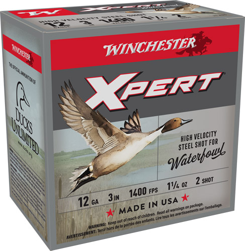WINCHESTER XPERT STEEL 12GA 3" - 1-1/4OZ #1 1400FPS 25RD 10BX/C - Image 2