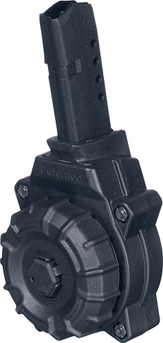 PRO MAG MAGAZINE FOR GLOCK 43 - 9MM 30RD DRUM BLACK POLYMER