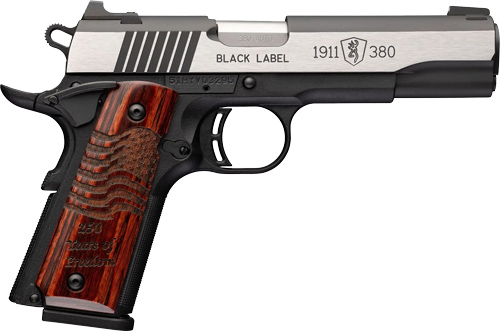 BROWNING 1911-380 BLACK LABEL - MED PRO 380ACP 4.25" 250TH