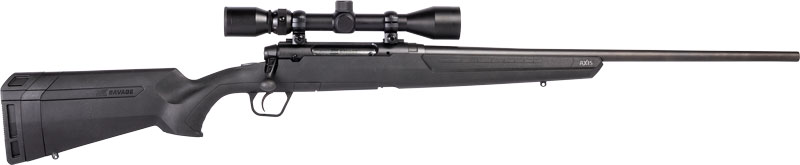 SAVAGE AXIS XP 400 LEGEND 20" - THREADED W/3-9X40 BLACK/BLACK