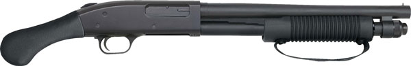MOSSBERG 590 SHOCKWAVE 20GA 3" - 6RD 14.375" BLUED/SYN