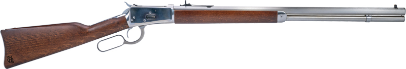 HERITAGE R92 45LC LEVER - 12-SH 24" OCTAGON SS HARDWOOD