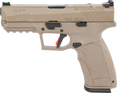 TISAS PX-9DFDE 9MM PISTOL - 4.1" BBL 18/20RD ORD FDE