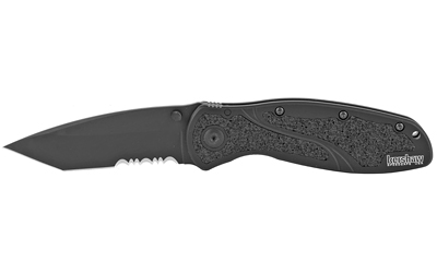 KERSHAW BLUR TANTO 3.4" BLK/BLK SERR