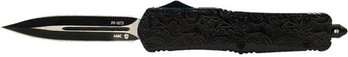 TEMPLAR KNIFE LARGE OTF MAIDEN - BLACK GLOSS 3.5" BLK DAGGER
