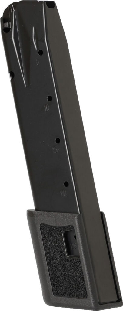 CANIK MAGAZINE FULL SIZE - 9MM 26RD BLACK BASEPLATE