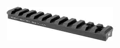 MI RUGER 10-22 RAIL SCOPE BASE - MATTE BLACK