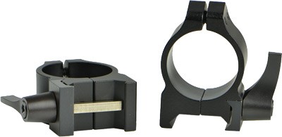 WARNE RINGS MAXIMA QD 1" LOW - MATTE